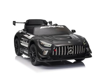 Kinderauto elektrisch - zwart - 2x45W motor - 115x66x44 cm