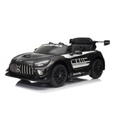 Kinderauto elektrisch - zwart - 2x45W motor - 115x66x44 cm