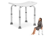 Douchekruk - aluminium frame - verstelbare hoogte - anti-slip doppen