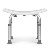 Douchekruk - aluminium frame - verstelbare hoogte - anti-slip doppen