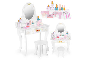 Kaptafel kind - hout - inclusief krukje