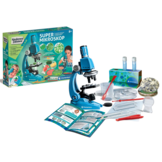 Microscoop voor kinderen - 50 experimenten - LED-licht - 8+ jaar