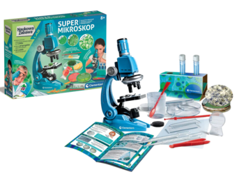 Microscoop voor kinderen - 50 experimenten - LED-licht - 8+ jaar