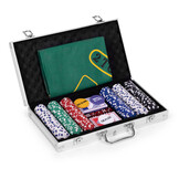 Set poker game - transportkoffer - 300 chips - speelmat