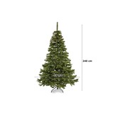 Kunstkerstboom 240 cm - spar groen