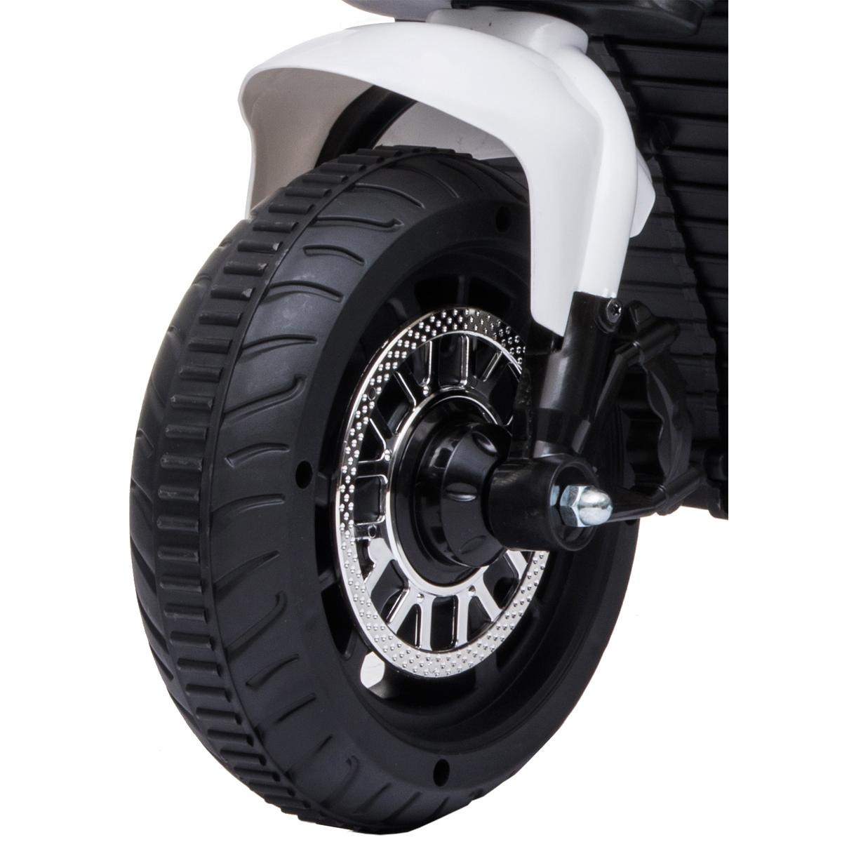 Elektrische kindermotor - 83x38x63 cm - LED-voorlicht- ingebouwde muziekspeler