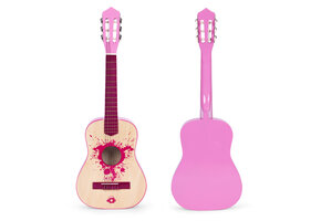 Kinder gitaar - hout - 6 snaren - 76x28x7,5 cm