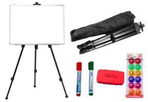 Whiteboard - magnetisch - met accessoires