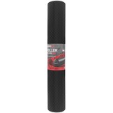 Foam roller - zwart - 90x15 cm - medium-hard