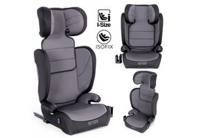 Autostoel met isofix - iSize veilig - 100-150 cm - bekerhouder