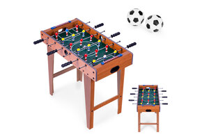 Voetbaltafel - tafelvoetbal - 69x35,5x61 cm