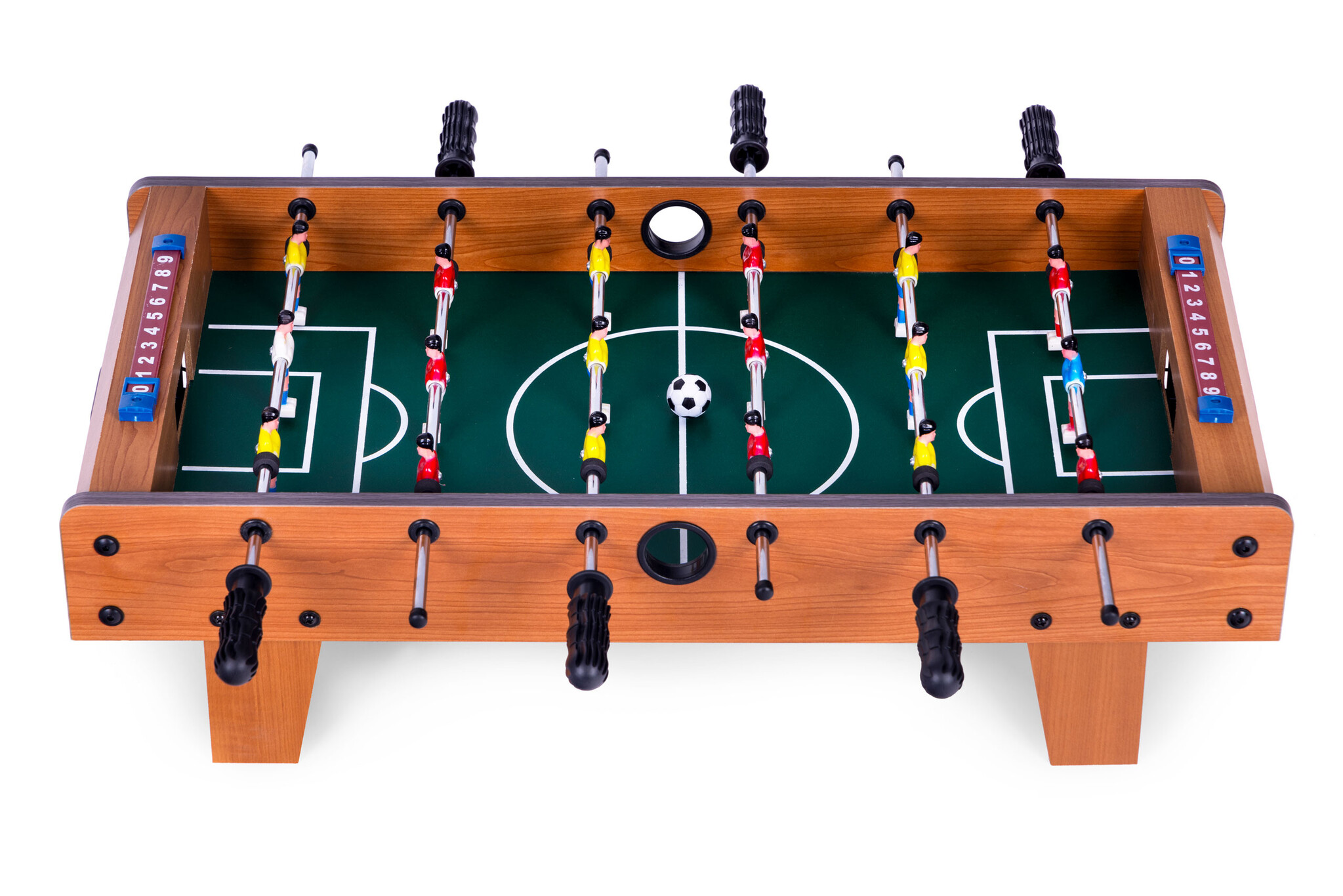 Tafelvoetbal - 32.5x59 cm - antislip handgrepen - 2 spelers