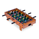 Tafelvoetbal - 32.5x59 cm - antislip handgrepen - 2 spelers