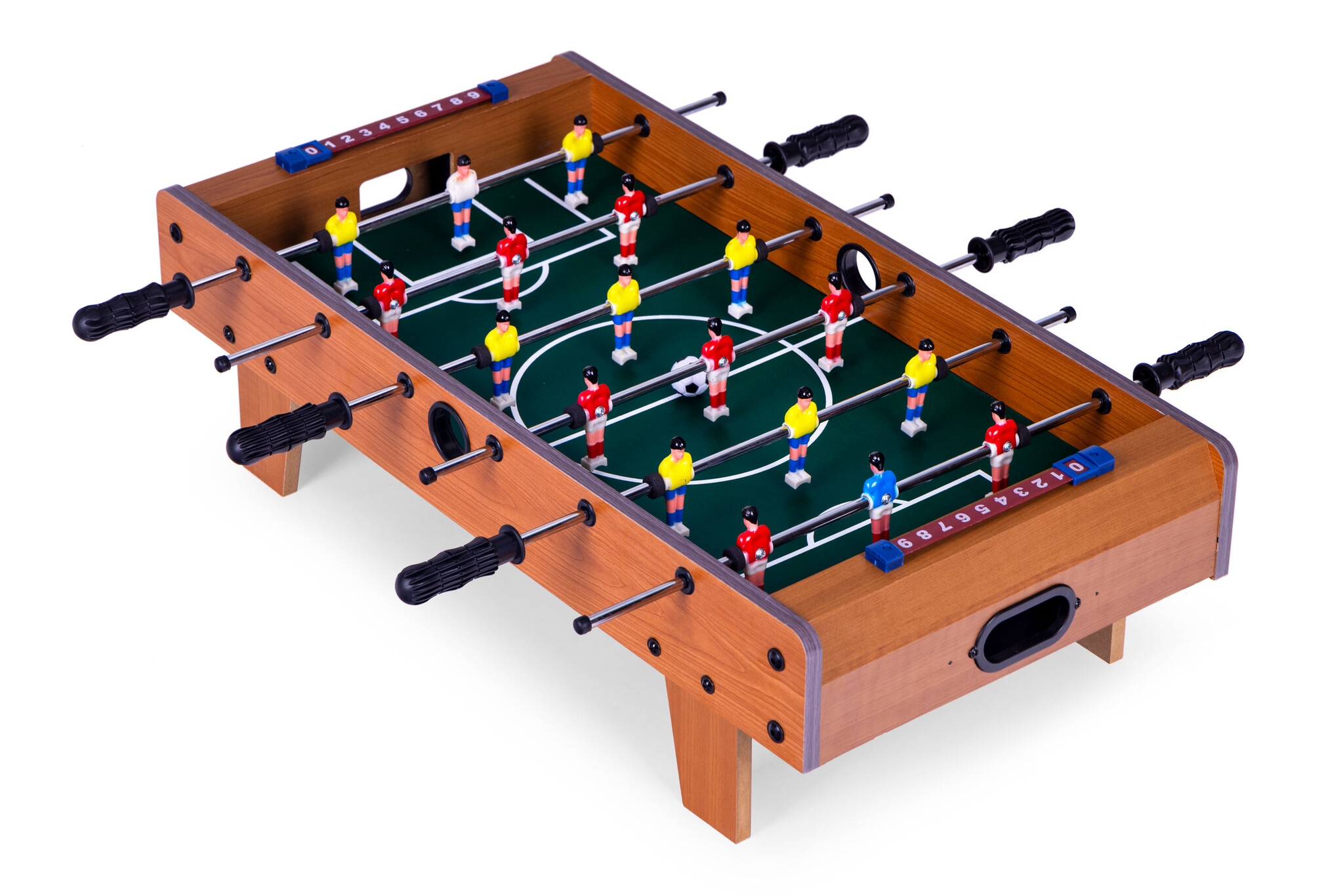 Tafelvoetbal - 32.5x59 cm - antislip handgrepen - 2 spelers