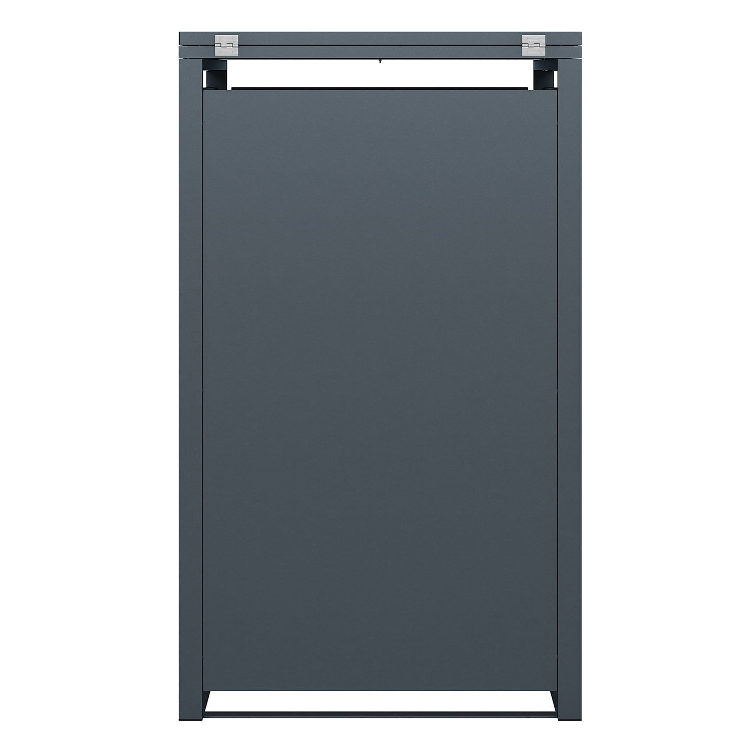 Container ombouw - 1 container - 68x80x116cm - antraciet hout