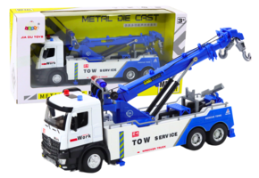 Hijskraan speelgoed - draaibaar - met haken - 31x12.5x9.5 cm