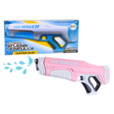 Elektrische waterpistool - roze - 44x16x6.5 cm - 350 ml tank