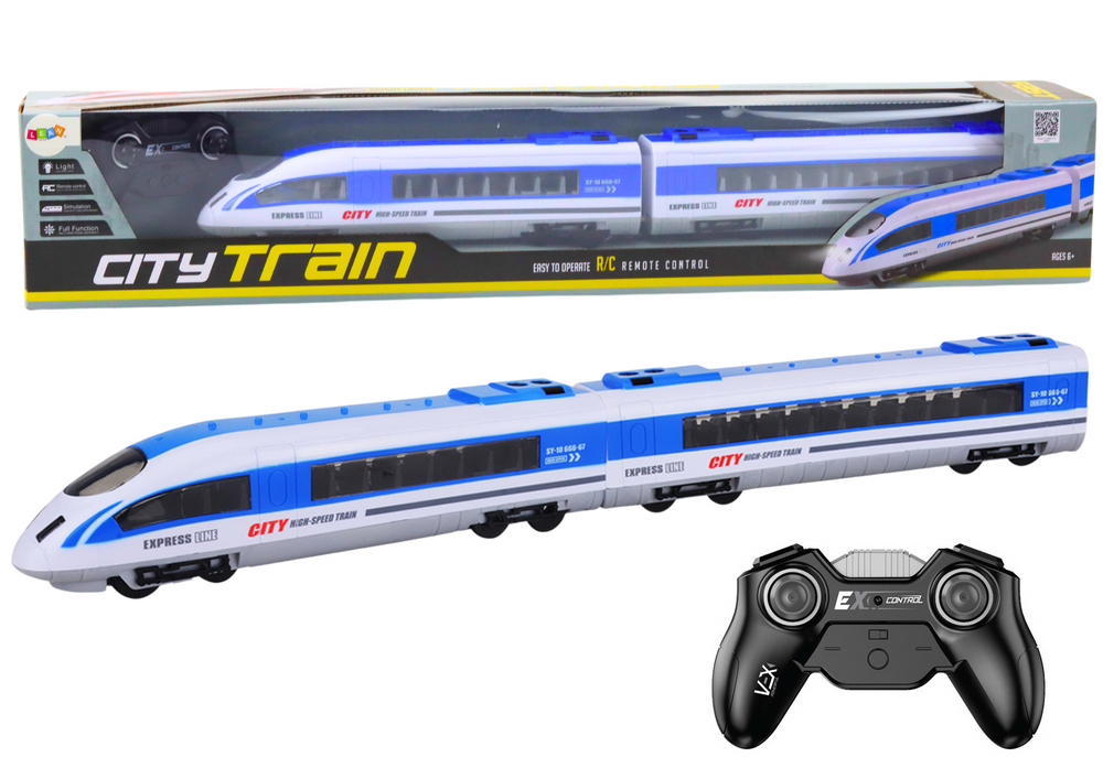 Trein speelgoed - 65cm - afstandsbediening - lichteffecten