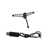 Speelgoed raket - 24 stuks - met parachute - 23x14x9 cm