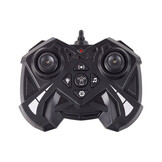 Op afstand bestuurbare raceauto - blauw - transformeerbaar - 47.5x19.5x12 cm