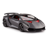 Op afstand bestuurbare raceauto - Lamborghini Sesto - grijs - 26x13x7 cm
