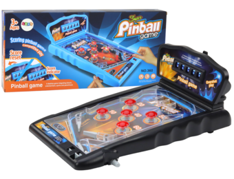 Flipperkast - licht en geluid - dubbele flipperbediening - 42x26x16.5 cm