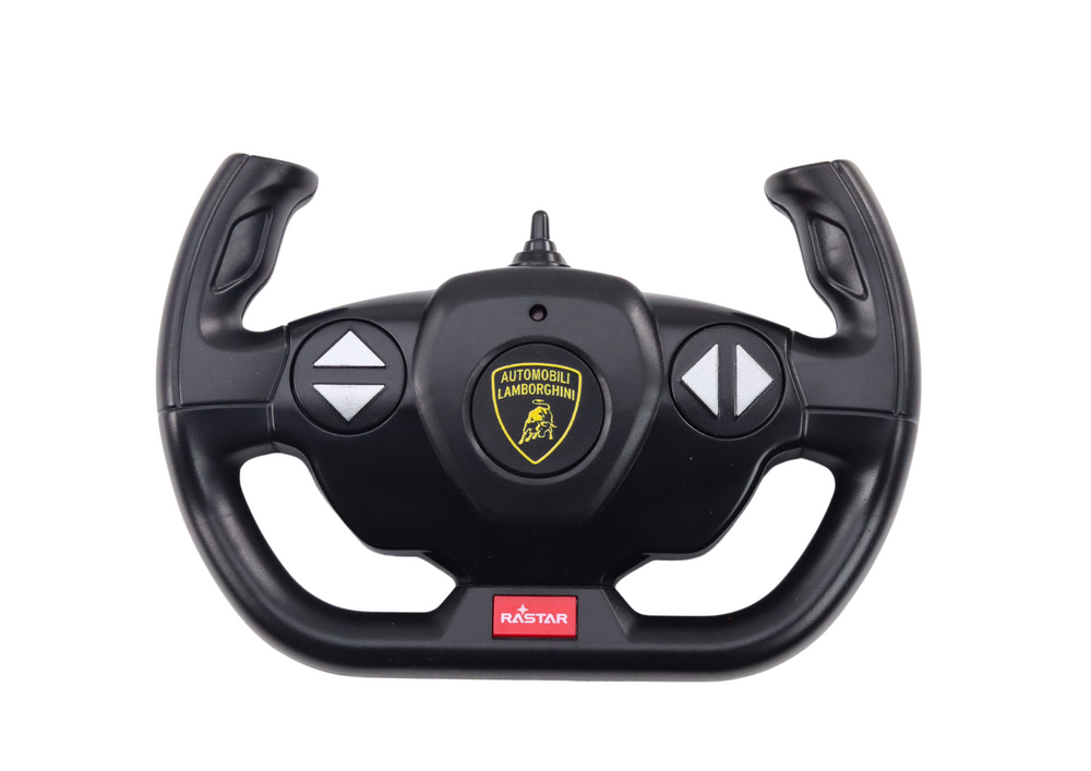 Op afstand bestuurbare raceauto - Lamborghini Huracan - geel - 32x13x12 cm