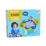 Speeltafel - blauw - 4-in-1 - 35x30x25 cm
