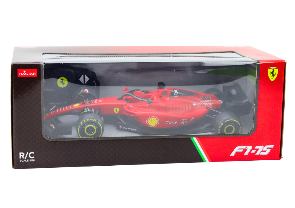 Rc auto - Ferrari F1 - rood - 1:18 schaal