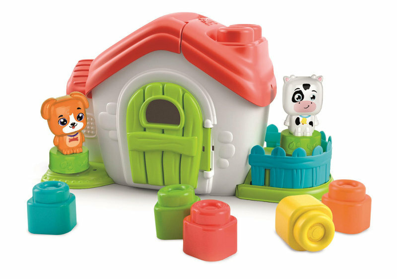 Zachte speelblokken - boerderij set - vaatwasserbestendig - 24x33x6 cm