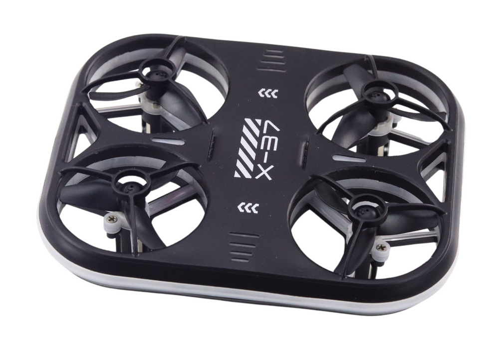 Drone - zwart - 30m bereik - 13x13x5 cm