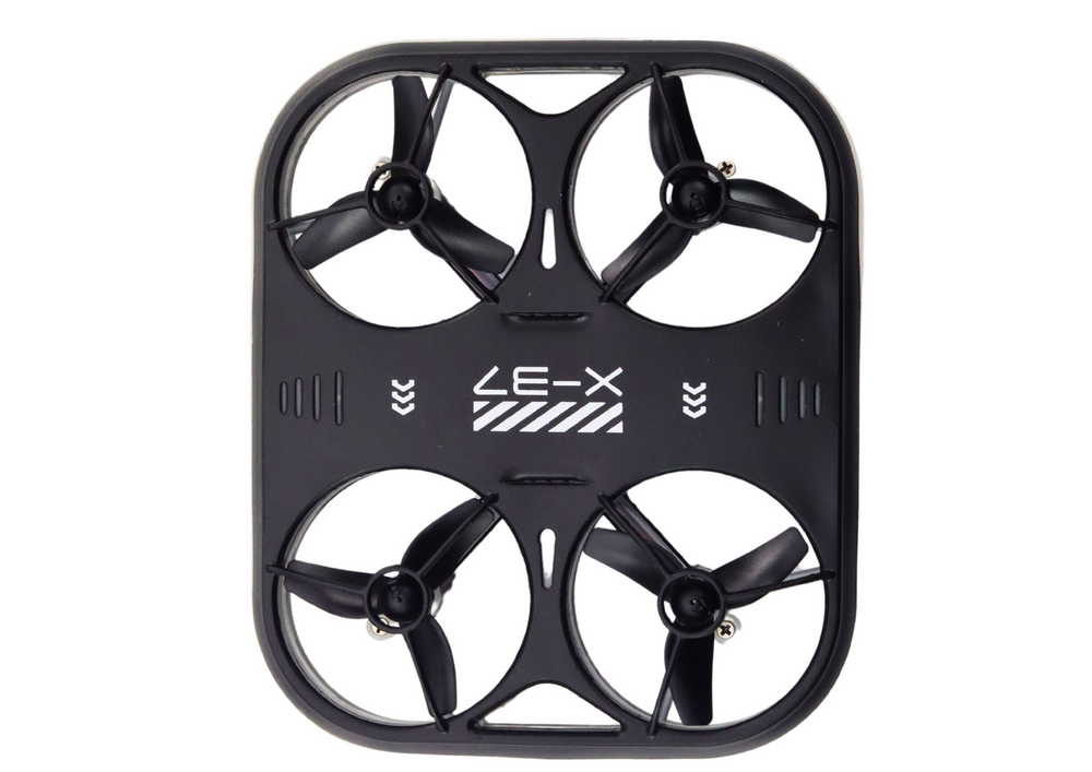 Drone - zwart - 30m bereik - 13x13x5 cm