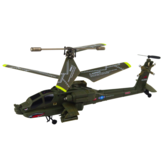 Rc helicopter - Apache model - groen - 3.5 kanalen