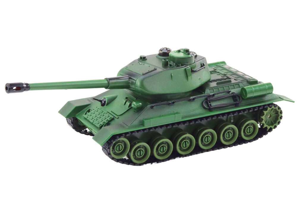 Op afstand bestuurbare tank - groen - 35x13x11.5 cm - infraroodsysteem