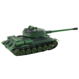 Op afstand bestuurbare tank - groen - 35x13x11.5 cm - infraroodsysteem