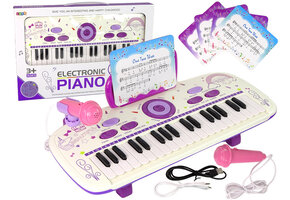 Kinder keyboard - 37 toetsen - opnamefunctie - inclusief microfoon