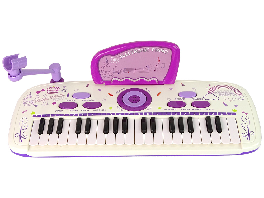 Kinder keyboard - 37 toetsen - opnamefunctie - inclusief microfoon