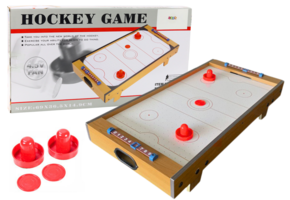 Airhockey tafel - 69x38x62 cm - hout - 6+ jaar
