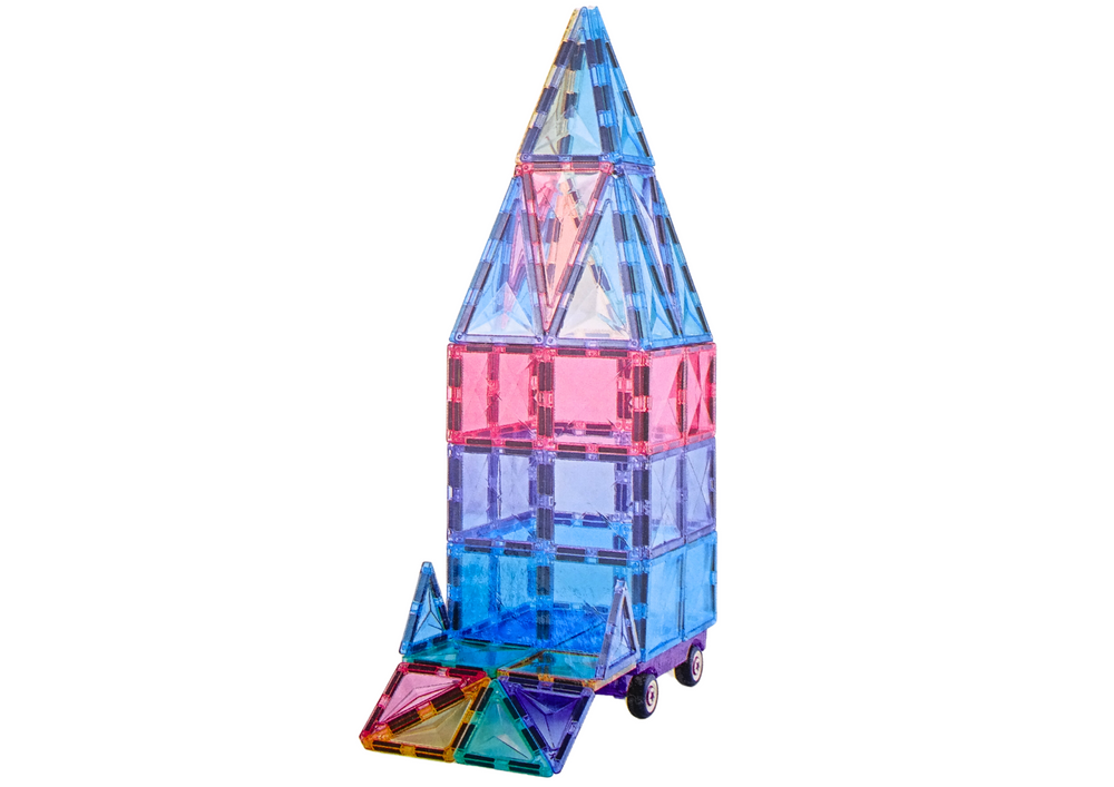 Magnetisch speelgoed - 59 stuks - praktische opbergdoos
