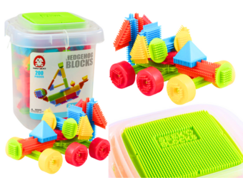 Blokken speelgoed - 200 stuks - duurzaam - 3+ jaar