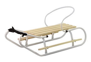 Slee met rugleuning - staal - 83x38x21 cm - max 75 kg