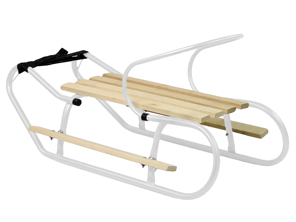 Slee met rugleuning - staal - 83x38x21 cm - max 75 kg
