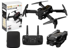 Drone met camera - zwart - 10x9x5 cm - 4K HD