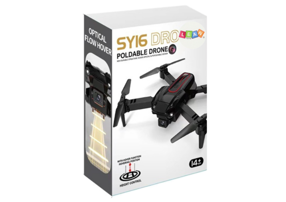 Drone met camera - zwart - 10x9x5 cm - 4K HD