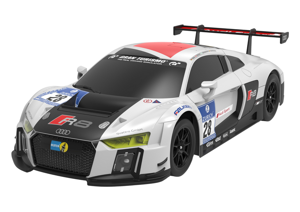 Bestuurbare auto - Audi R8 LMS - 35x10x9 cm - duurzaam materiaal