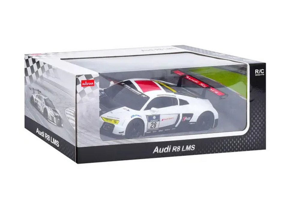 Bestuurbare auto - Audi R8 LMS - 35x10x9 cm - duurzaam materiaal