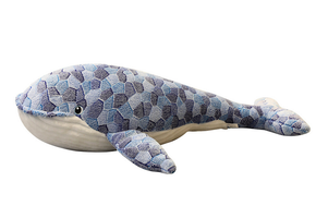 Pluche Walvis XXL - Grote Knuffel 110 cm - Kinderkamer Decoratie