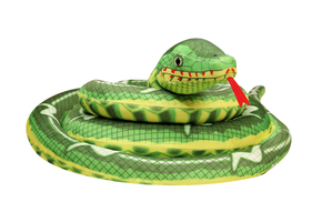 Grote Pluche Slang 4m - Kinderknuffel - Speelgoedslang XXL