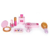 Houten Kaptafel voor Kinderontwikkeling - Inclusief 7 Accessoires en Krukje