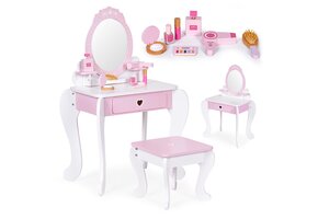 Luxe Houten Kaptafel Speelset - Het Perfecte Kindercadeau - 3-8 jaar